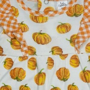 Baby Essentials‎ Pumpkin Patch Ruffle Outfit 6m